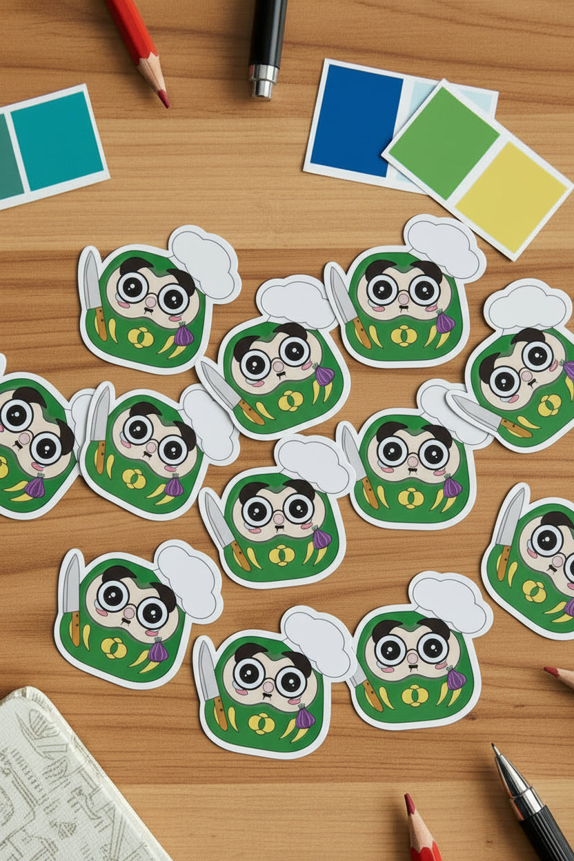 Waterproof Individual Sticker